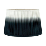 Scallop Black Ombre Soft Pleated Tapered Lampshade - 35cm