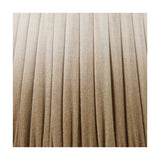 Scallop Taupe Ombre Soft Pleated Tapered Lampshade - 20cm