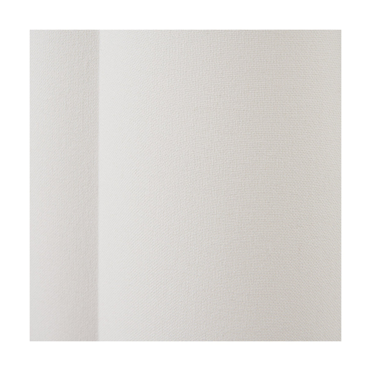 Posy White Handloom Scalloped Tapered Lampshade - 30cm