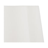 Posy White Handloom Scalloped Tapered Lampshade - 45cm