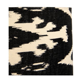 Lars Black Ikat Cylinder Lampshade - 30cm