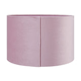 Rene Blush Velvet Cylinder Lampshade - 40cm