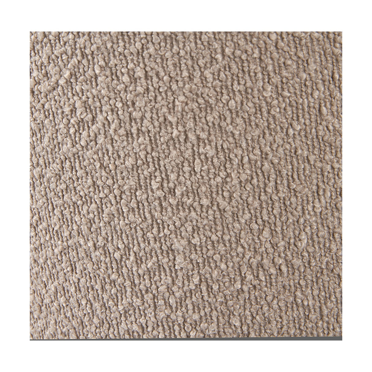 Rouen Taupe Boucle Cylinder Lampshade - 30cm