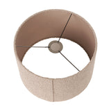 Rouen Taupe Boucle Cylinder Lampshade - 45cm