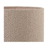 Rouen Taupe Boucle Cylinder Lampshade - 45cm