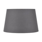Lys Steel Grey Self Lined Linen Tapered Lampshade - 35cm
