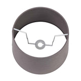 Lys Steel Grey Self Lined Linen Tapered Lampshade - 35cm