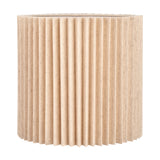 Callista Linen Hard Pleated Lampshade - 30cm