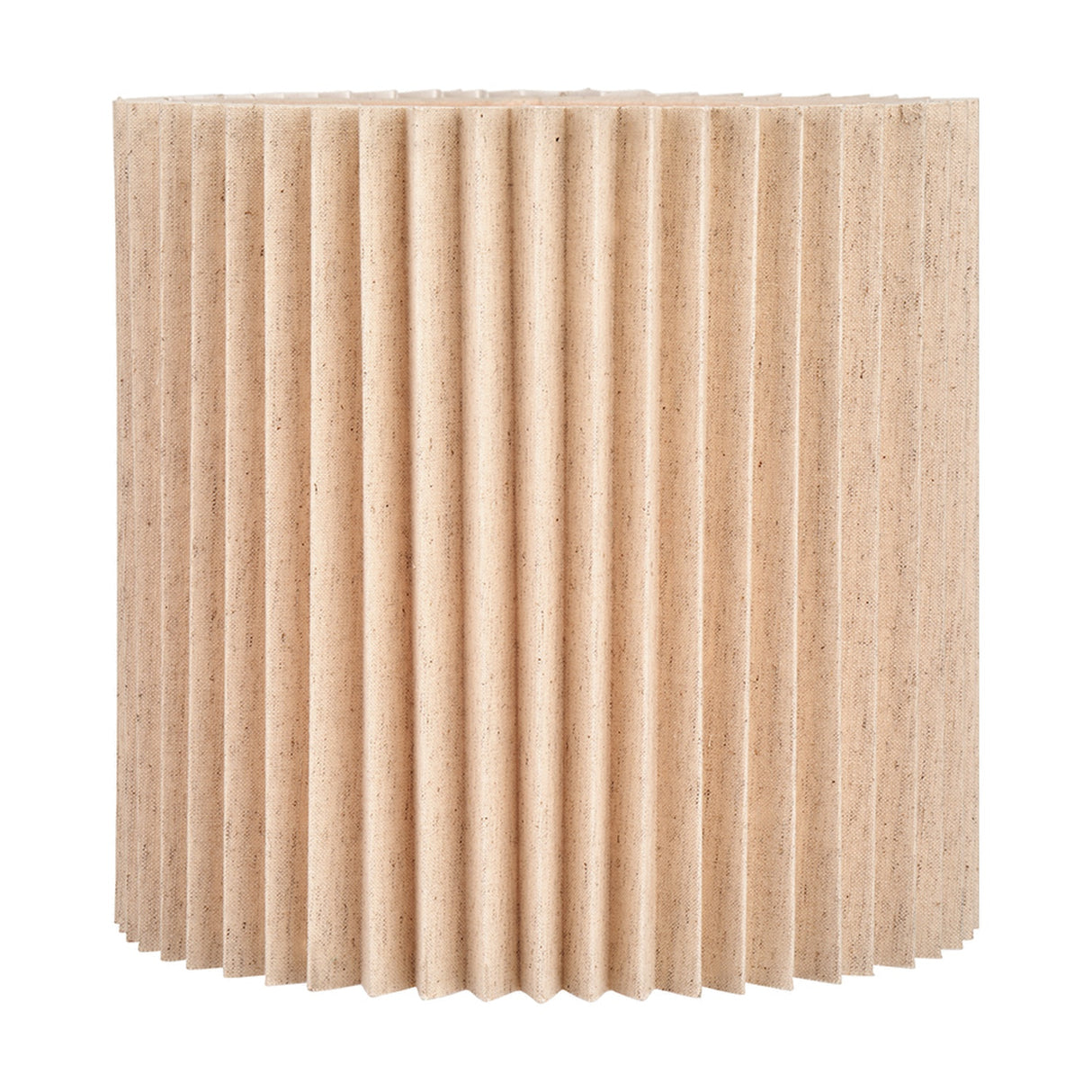 Callista Linen Hard Pleated Lampshade - 30cm