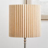 Callista Linen Hard Pleated Lampshade - 30cm