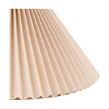 Amelia Linen Hard Pleated Tapered Lampshade - 35cm