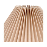 Amelia Linen Hard Pleated Tapered Lampshade - 35cm