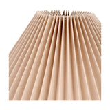Amelia Linen Hard Pleated Tapered Lampshade - 40cm