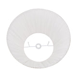 Thiago Natural Stripe Pleated Tapered Lampshade - 40cm