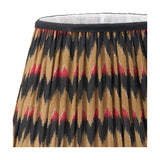 Athira Multi Chevron Design Pleated Tapered Lamp Shade - 25cm