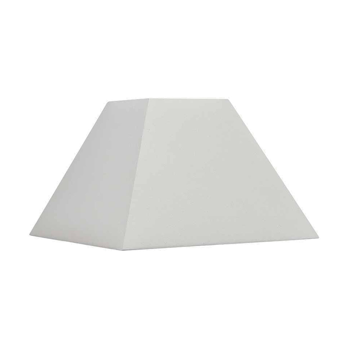 Pyramid Cream Cotton Tapered Lampshade - 30cm