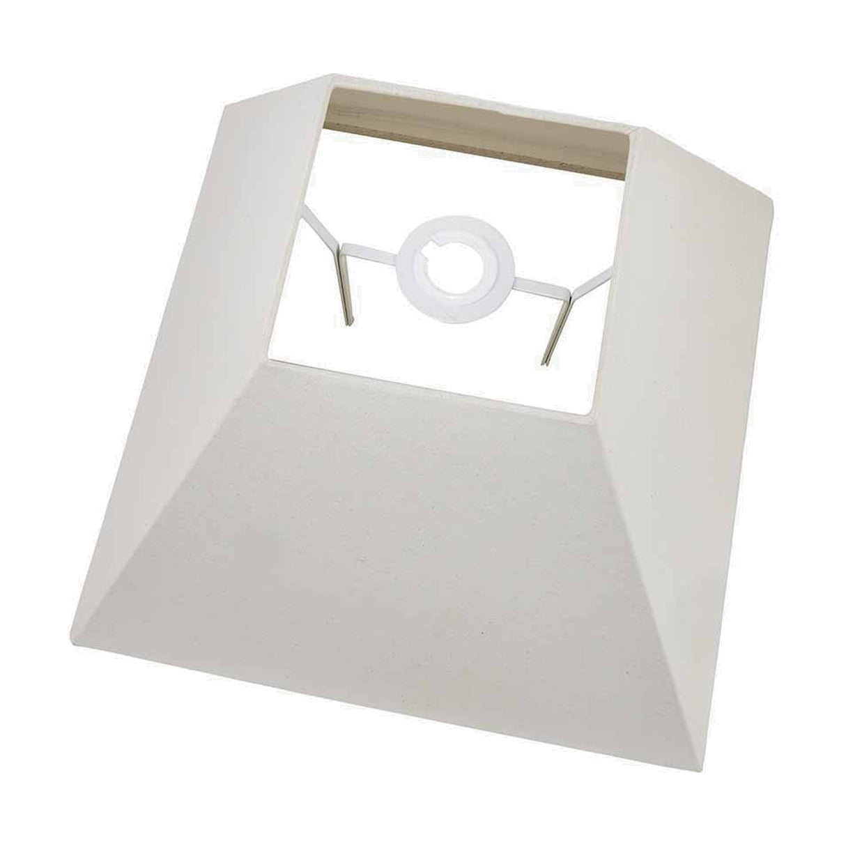 Pyramid Cream Cotton Tapered Lampshade - 30cm