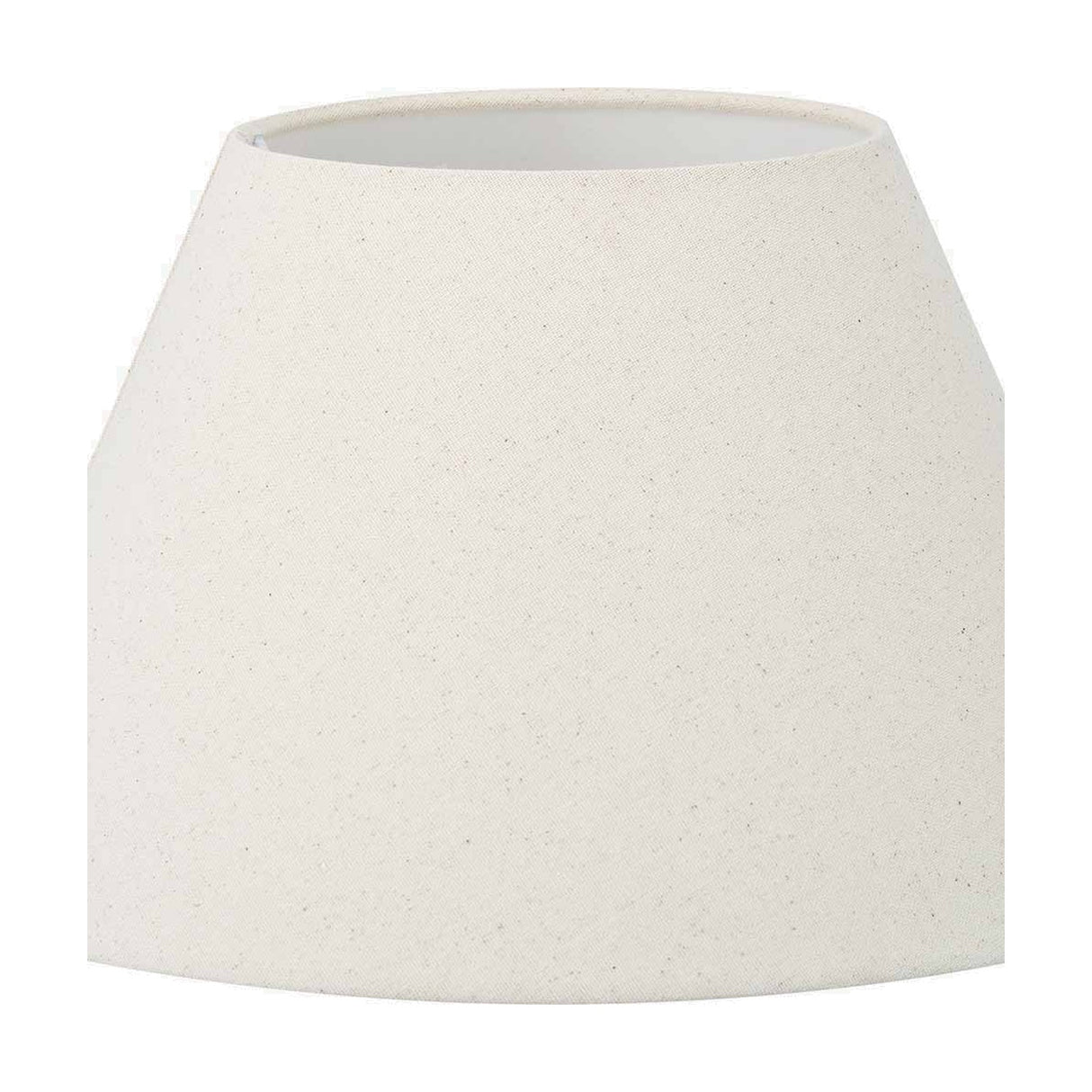 Seychelles Cream Slubby Cotton Empire Lampshade - 30cm
