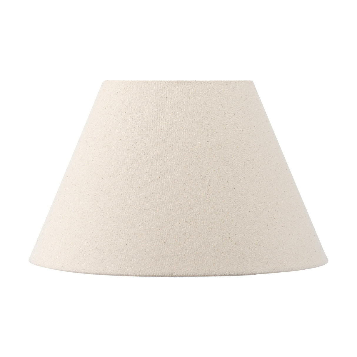 Seychelles Cream Slubby Cotton Empire Lampshade - 45cm