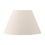 Seychelles Cream Slubby Cotton Empire Lampshade - 45cm