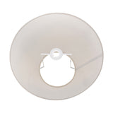 Seychelles Cream Slubby Cotton Empire Lampshade - 45cm
