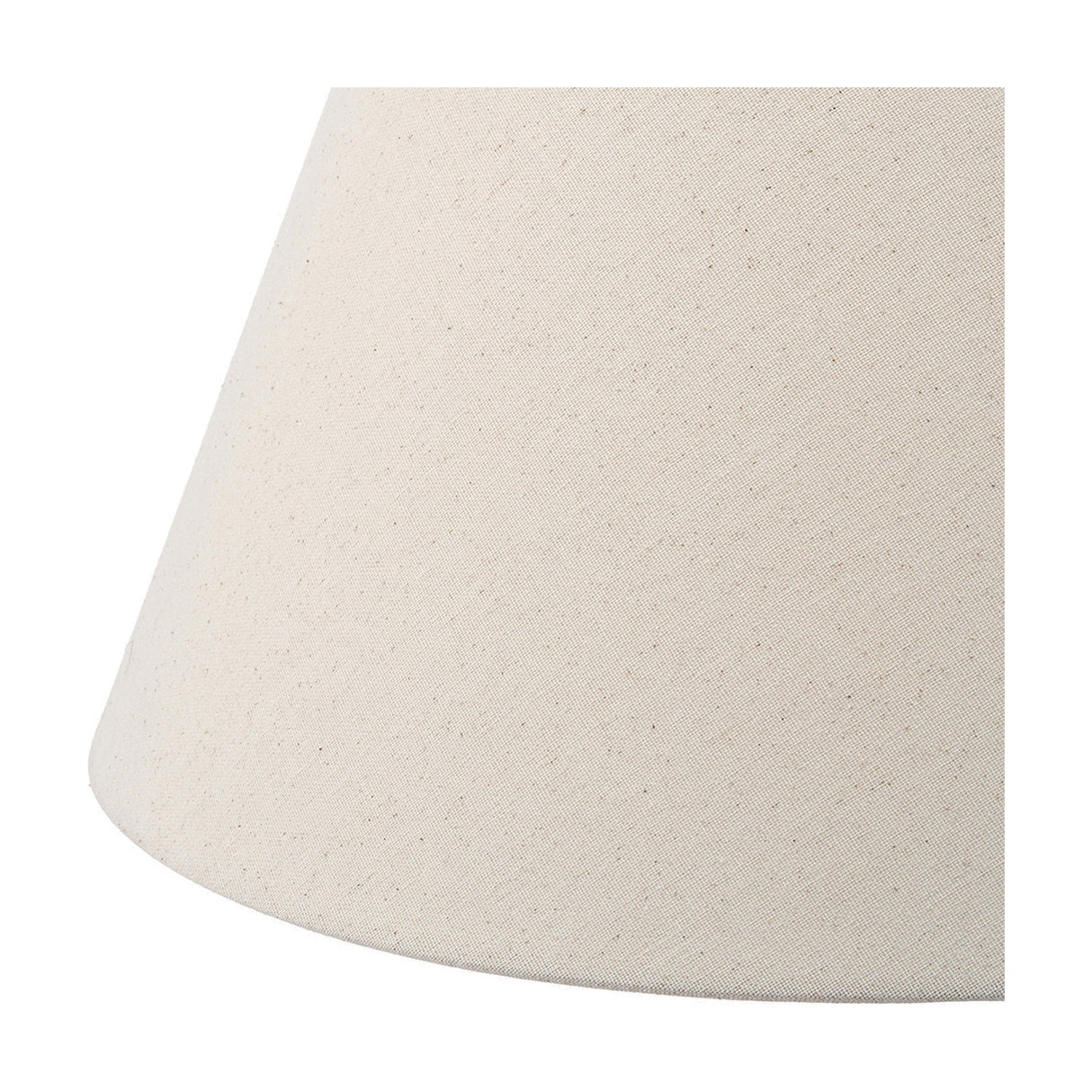 Seychelles Cream Slubby Cotton Empire Lampshade - 45cm