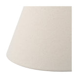 Seychelles Cream Slubby Cotton Empire Lampshade - 45cm
