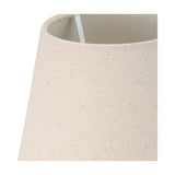 Seychelles Cream Slubby Cotton Empire Lampshade - 18cm