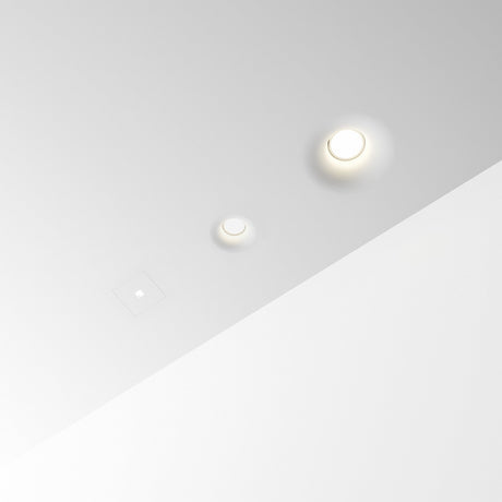 Zephyr Trimless Downlight 240mm Twin - White in situ