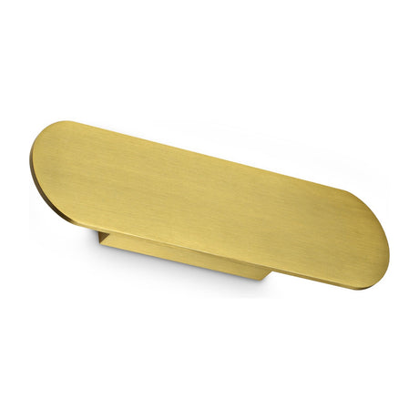 Zig Zag Round Wall Light 330mm - Satin Brass