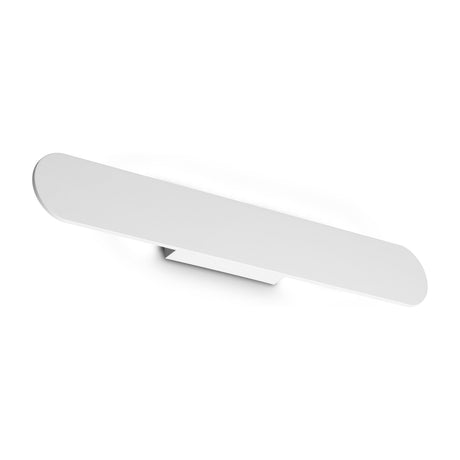 Zig Zag Round Wall Light 540mm - White