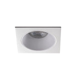 GU10 Recessed Square Downlight 75mm Cut-out White IP20