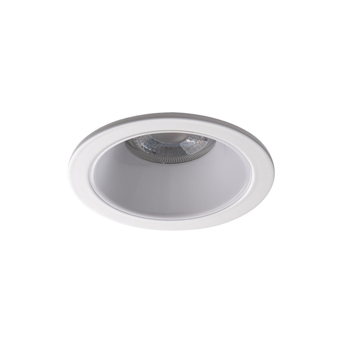 GU10 Recessed Downlight Round 10W Max 75mm Cut-out IP20 - White