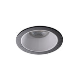 GU10 Recessed Downlight Round 75mm Cut-out 10W Max - White / Black