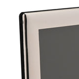 Curved Edge Silverplated Metal Photo Frame 6 x 4in - Silver