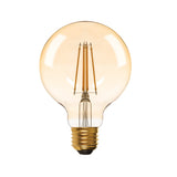 G95 7W Globe LED Filament Bulb E27 - Warm White