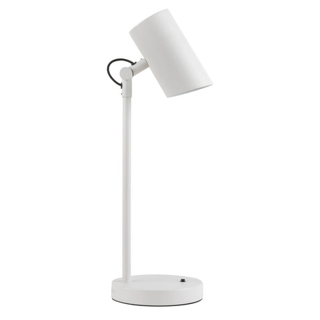 AGZAR 5W E14 Adjustable Desk Lamp - White