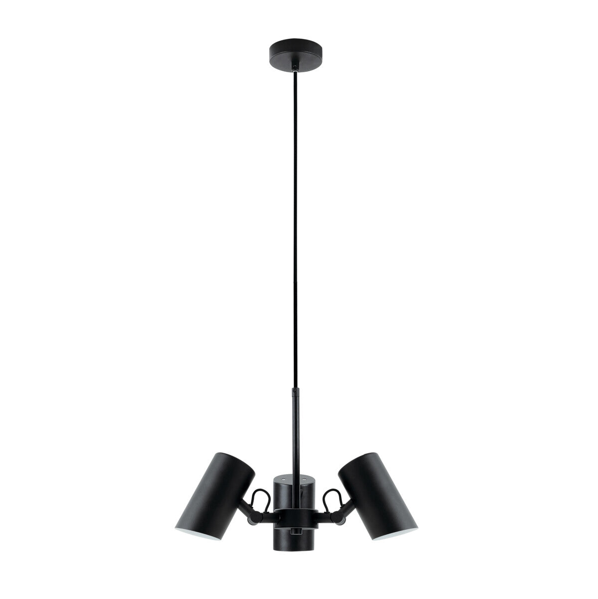 Agzar 3 Light E14 Pendant - Black