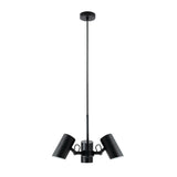 Agzar 3 Light E14 Pendant - Black
