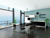 Agzar 3 Light E14 Pendant - Black