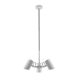Agzar 3 Light E14 Cluster Pendant - White
