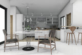 Agzar 3 Light E14 Cluster Pendant - White