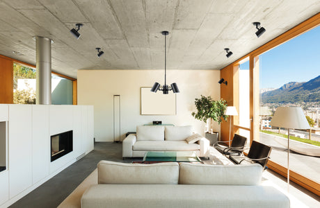 AGZAR E14 Ceiling Light - Black