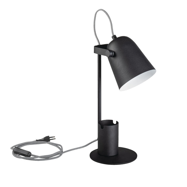 Raibo 5W E27 Desk Lamp - Black