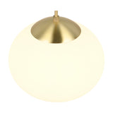 Fomento Globe 30cm Pendant – Satin Brass