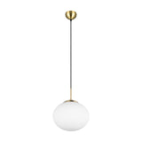 Fomento Globe 30cm Pendant – Satin Brass