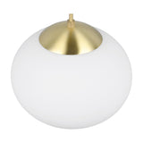 Fomento Globe 30cm Pendant – Satin Brass
