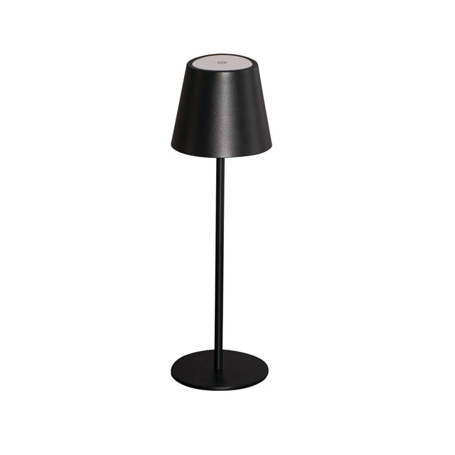 Inita Cordless Rechargeable Outdoor Table Lamp - Black