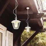 Venta Glass Pendant – Matt White