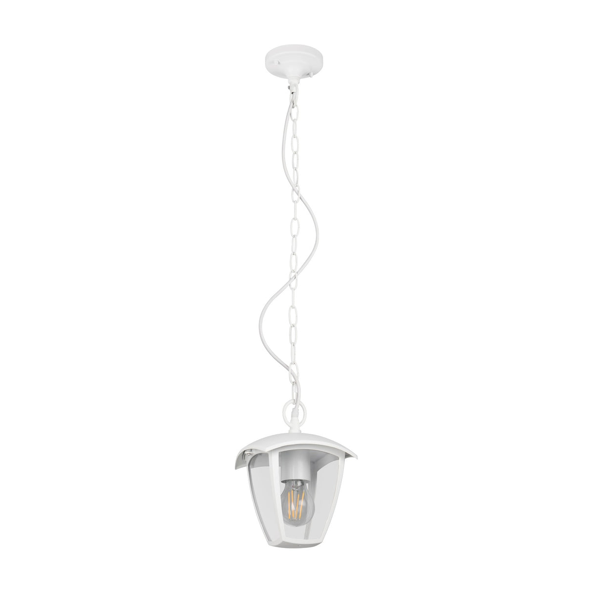Venta Glass Pendant – Matt White